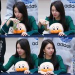 Chaeyoung drinking