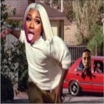 Megan In Thee Hood | MEGAN IN THEE HOOD; AS SAD AS THIS IS, ITS ACTUALLY FUNNY... | image tagged in megan in the hood,hiphop,megan thee stallion,hiphopnews | made w/ Imgflip meme maker