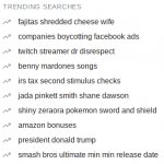 Trending Searches