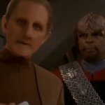 Odo and Worf meme