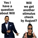 Will We Get Stimulus Check In August meme