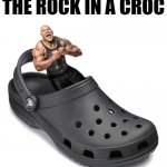 Dwayne Johnson The Rock In A Croc