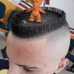 trump | image tagged in trump,hair,haircut,troll,hairstyle,trumptroll | made w/ Imgflip meme maker