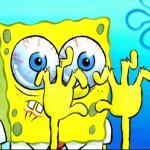 Spongebob broken fingers