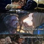 Where girls cried | Where boys cried; WHERE MEMERS CRIED! | image tagged in where girls cried | made w/ Imgflip meme maker