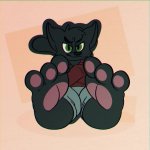 kitty beans GIF Template