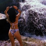 waterfall girl