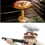 Pizza Failure | image tagged in pizza fail,pizza,fail,funny,memes,funny food | made w/ Imgflip meme maker