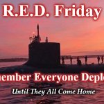 red | R.E.D. Friday; Remember Everyone Deployed; Until They All Come Home | image tagged in red | made w/ Imgflip meme maker