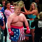 Trump as butterbean meme