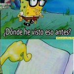 Donde lo vi esto antes