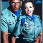 Kylie Claude Van damme autograph