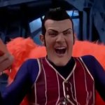 Robbie Rotten Screaming GIF Template