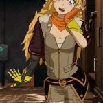 RWBY Yang | WHEN HE TASTED YOU HAIR; AND NOW YOU'RE TAKING HIM FOR A RIDE | image tagged in rwby yang | made w/ Imgflip meme maker