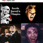 Vampires | image tagged in vampires | made w/ Imgflip meme maker