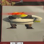 Example On How To Use Your Custom Minion Meme Template | WIDE SHREK; WALKS SLOWLY WHILE MUSIC IS PLAYING; SHREK’S SWAMP; THERE IS NO WAY | image tagged in your custom minion,shrek,ogre,swamp | made w/ Imgflip meme maker