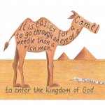 It is easier for a camel Matthew