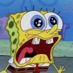 Spongebob crying/screaming