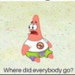 alone patrick meme