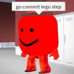 go commit lego step meme