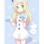 Lillie Furry Pokemon meme