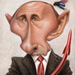 putin caricature