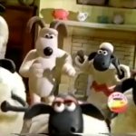 Glico Pucchin Pudding Shaun The Sheep Dance Party (Long Version) GIF Template