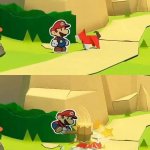 Mario smash dog