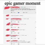 good for the scammer | epic gamer moment | image tagged in white,scammers,scam,lel | made w/ Imgflip meme maker