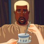 Kanye West Cartoon In The Sunken Place