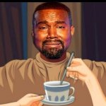 Kanye West Cartoon In The Sunken Place