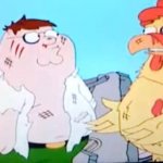 peter and chicken hurt