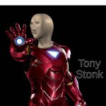 Iron Man | teacher: why are you laughing?
me: nothing
my brain:; Tony Stonk | image tagged in iron man | made w/ Imgflip meme maker
