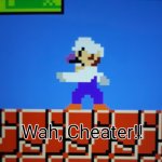 Waluigi-Wah, Cheater meme