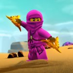 Lego Ninjago pink Zane