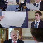 Trump Interview meme
