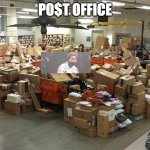 post office | PO$T OFFICE | image tagged in post office | made w/ Imgflip meme maker