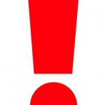 Exclamation Mark Red