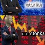 Stonks not stonks confused stonks meme