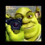 Shrek Taking A Photo Meme
