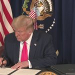 trump signs order