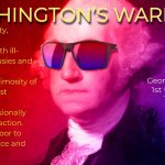 Washington's warning | image tagged in warning | made w/ Imgflip meme maker