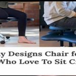 Chair for crossed legs