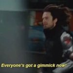 Everyone's got a gimmick now Winter Soldier Bucky Barnes