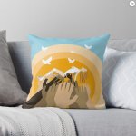 Kylie all the lovers throw pillow