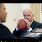 Joe Biden football meme