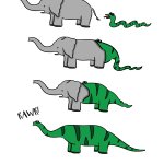 elephants are dinosaurs