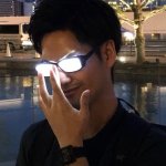 Anime glasses hurt your eyes | WHEN YOU PUT LED; IN YOUR GLASSES | image tagged in anime glasses | made w/ Imgflip meme maker