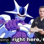 This simp right here officer | simp | image tagged in this post right here officer | made w/ Imgflip meme maker