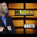 Stonks the hoste | DEL; OR; NUH DEL; HOSTE | image tagged in deal or no deal | made w/ Imgflip meme maker